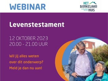 Webinar ‘Levenstestament’