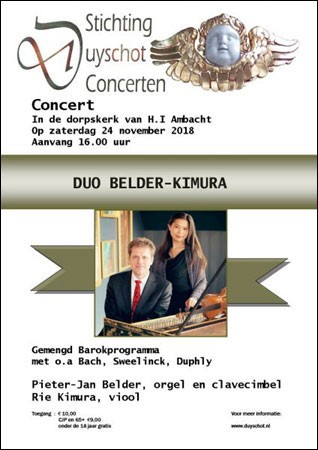 Duyschot concert: Duo Belder - Kimura