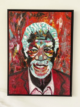 Album afbeelding 2: Morgan freeman door Vivian Blom