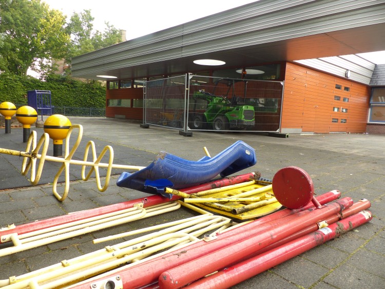 Herinrichting schoolplein De Bouwsteen