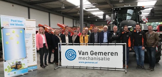 Ondernemerscafé Hoeksche Waard on tour succes