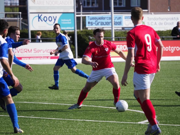 ’s-Gravendeel speelt gelijk tegen NBSVV