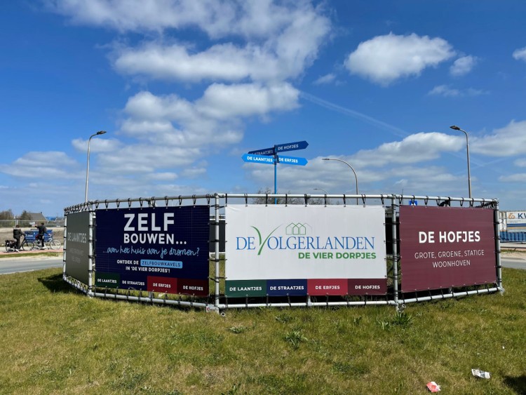 Zelfbouwkavels te koop in 'De Vier Dorpjes'
