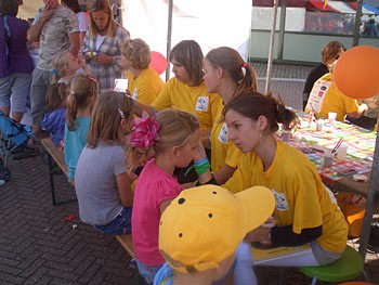 Album afbeelding 2: Gratis schminken voor de kids