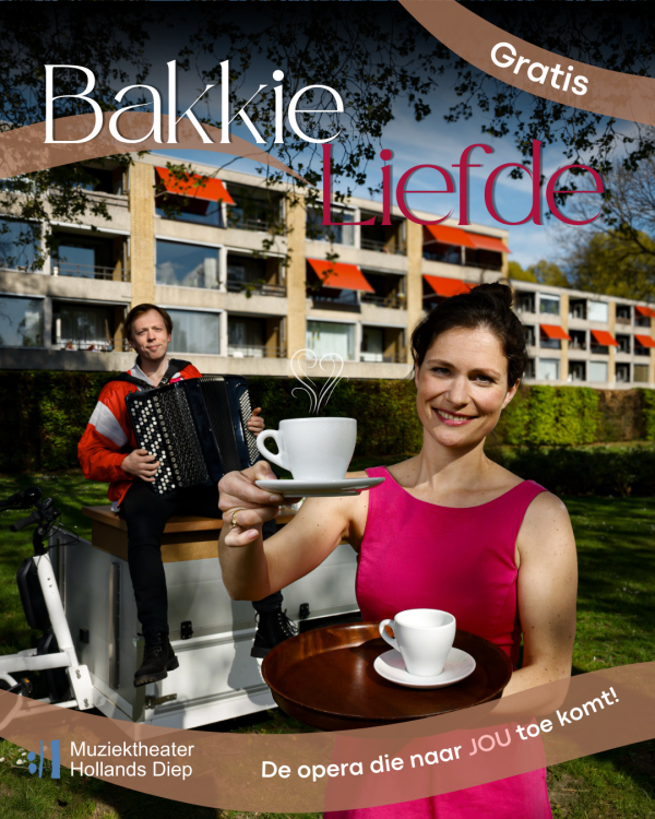 Opera op wielen: ‘Bakkie Liefde’ brengt muziek en liefde naar de Dordtse wijken