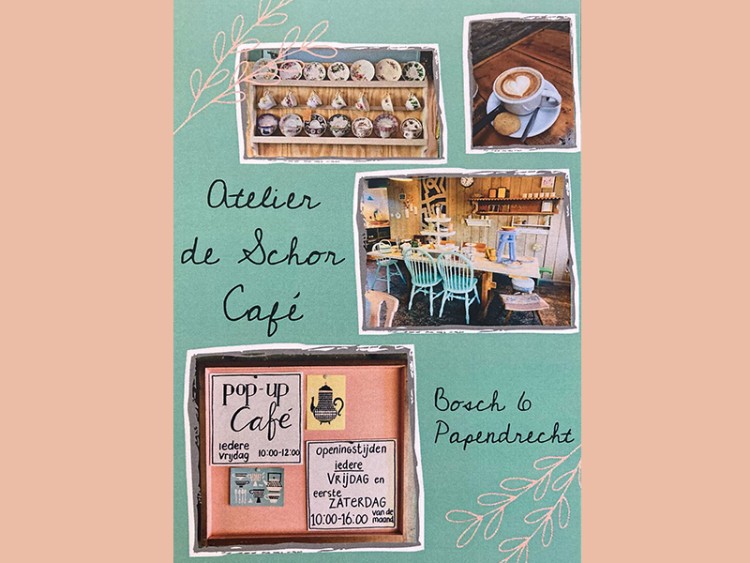 Atelier de Schor open ('s morgens pop-up Café)