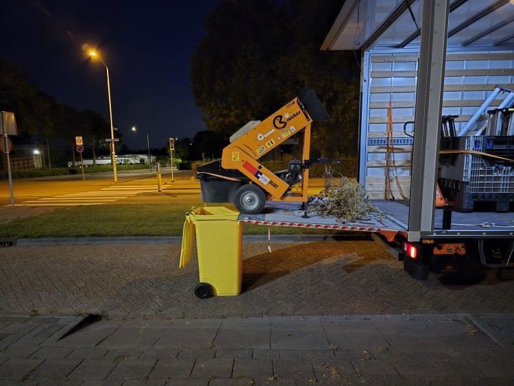 Hennepkwekerij ontmanteld aan de Vrijheer van Eslaan