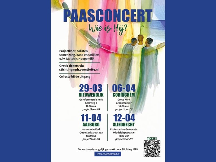 Paasconcert 'Wie is Hij?'