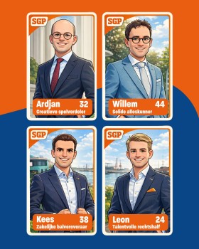 SGP Papendrecht introduceert (duo)raadsleden met spaarplaatjesactie