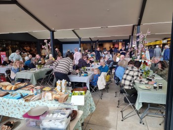 Recordaantal bezoekers Paasontbijt Westpolder