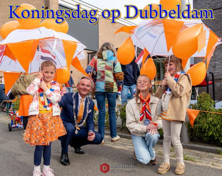 Stralende Koningsdag in Dordrecht