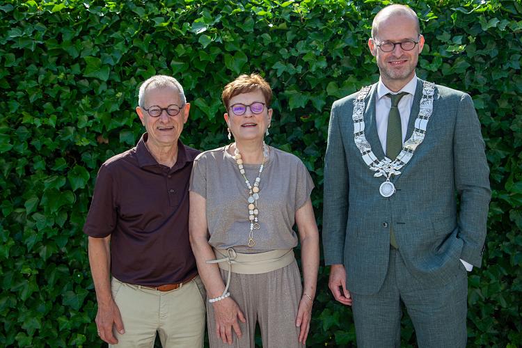 Echtpaar de Winter-van Waterschoot 50 jaar getrouwd