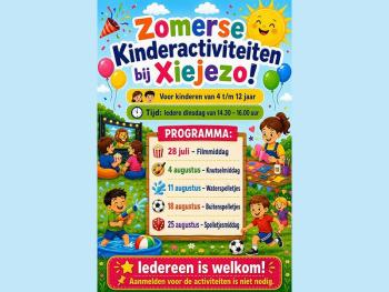 Waterspelletjes voor kinderen in Xiejezo