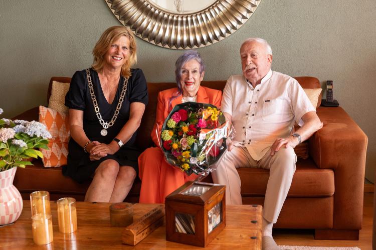 Echtpaar Kuiper-Prins 60 jaar getrouwd
