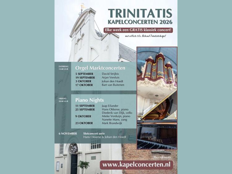 Marktconcert in de Trinitatiskapel door Bart van Buitenen