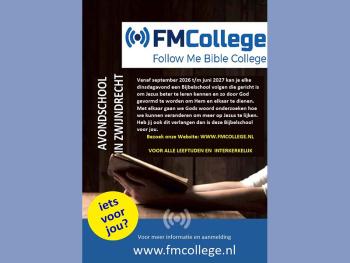Start Bijbelschool Follow Me Bible College