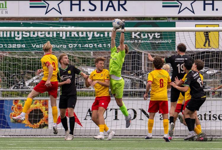 Heerjansdam kan voorsprong niet vasthouden: 2-1 verlies tegen Valken '68