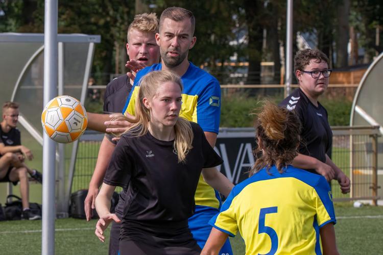 Sterke tweede helft onvoldoende voor korfballers sv Conventus