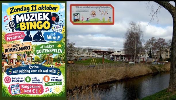 Speeltuin Stadspolders: Muziekbingo en rommelmarkt