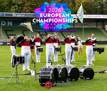 Blue Diamonds uit Duitsland winnen European Drum Corps Championships in Dordrecht