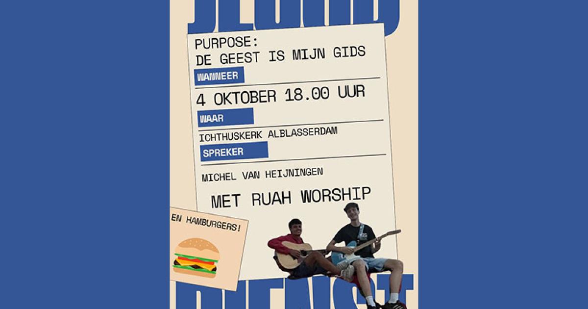 Jeugddienst: 'De Geest is mijn gids'