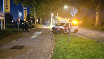 Scooterrijder gewond na aanrijding met auto op Ketelweg
