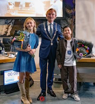 Oguzhan Batasun geïnstalleerd als achtste kinderburgemeester