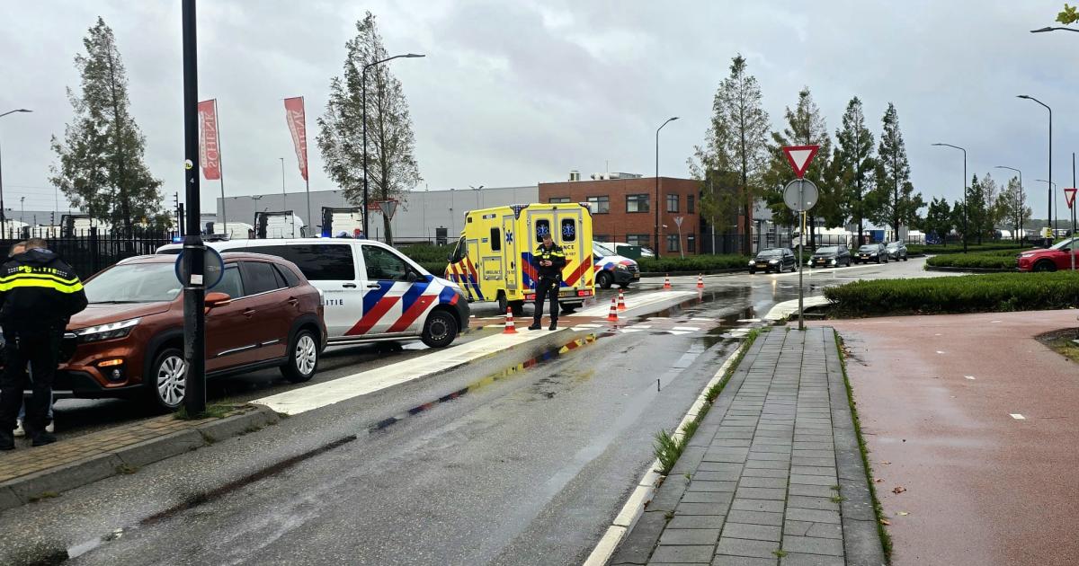 Fietser gewond na botsing met auto op Nieuwland Parc