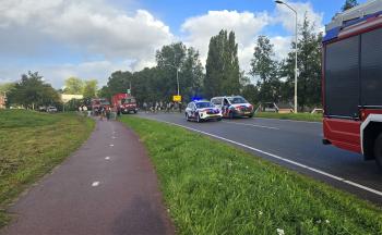 Zeer grote brand aan het Nanengat