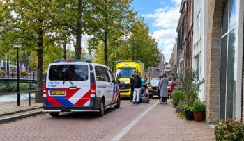 Fietser naar ziekenhuis na valpartij op Boogjes