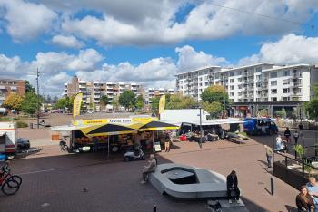 Korteland Rijwielen wil op zaterdag graag een open Marktplein