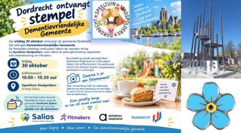 Dordrecht ontvangt certificaat Dementievriendelijke Gemeente in speeltuin Stadspolders