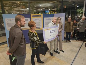 Eigen initiatief voor ontmoeting bewoners centrum Het Sterrenwiel scoort bijna 4500 euro