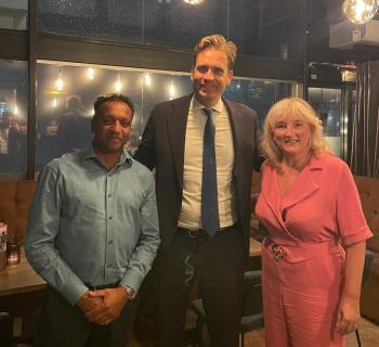 Papendrechtse VVD in gesprek met minister Karremans over bereikbaarheid regio