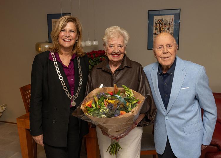 Echtpaar Reijswoud-Kraaijeveld 65 jaar getrouwd