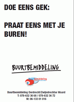 Buurtbemiddeling start campagne