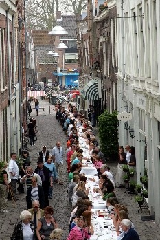Langste HighTea tafel van Nederland