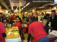 Big Bazar in binnenstad van  Dordrecht open