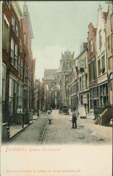Album afbeelding 1: Grotekerksbuurt met Grote kerk op de achtergrond