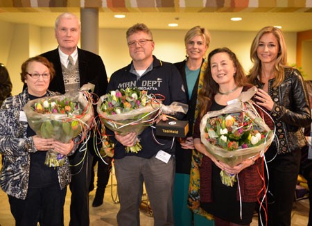 Prinses Laurentien reikt Taalheldenprijs uit aan in Dordt werkzame Papendrechtse Jacqueline Blase–van der Meer