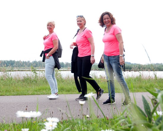 Eerste lustrum Vrouwen lopen voor Vrouwen in Dordrecht