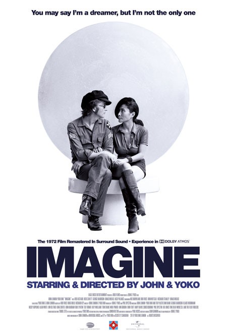 John Lennon-film Imagine in september eenmalig te zien bij Kinepolis