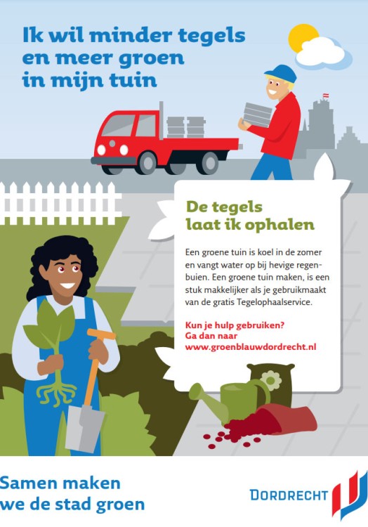 Gratis Tegelophaalservice