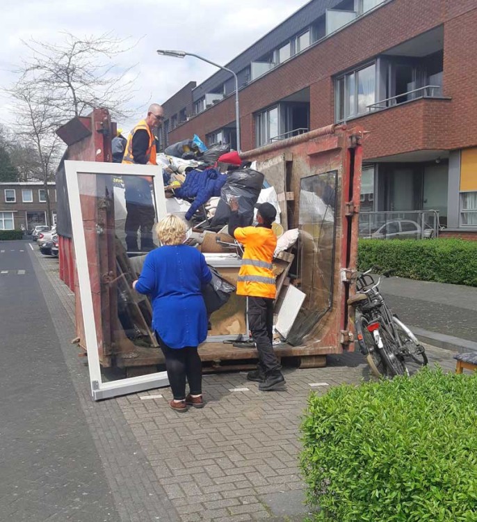 Opruimdagen volgende week van start