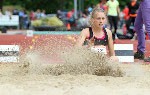 Iris Pruysen verscherpt Nederlands record verspringen