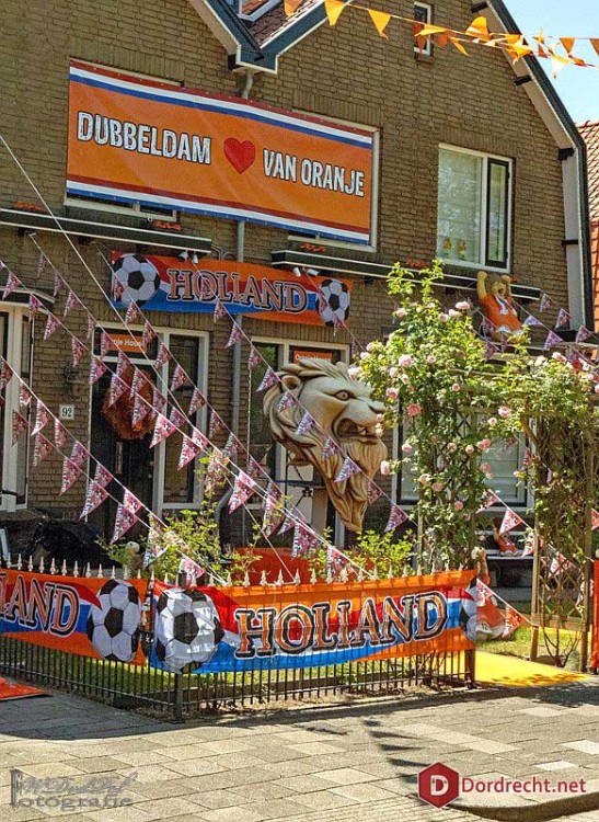 Oranjekoorts in Dubbeldam