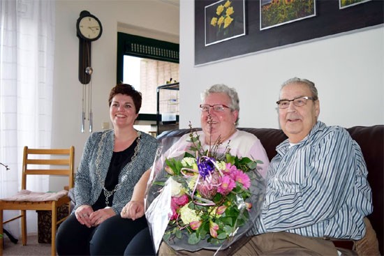 Cor en Jannie Stok 50 jaar getrouwd