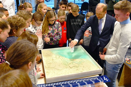 Alblasserwaard-Vijfheerenlanden loopt onder tijdens tentoonstelling