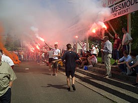 Album afbeelding 1: De VV Papendrecht fans zijn er al helemaal klaar voor...