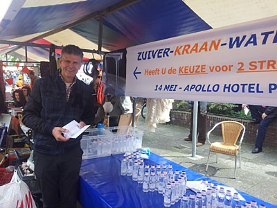 Onafhankelijk Papendrecht brengt een bezoek aan Karel Thieme en schrikt van ons leidingwater